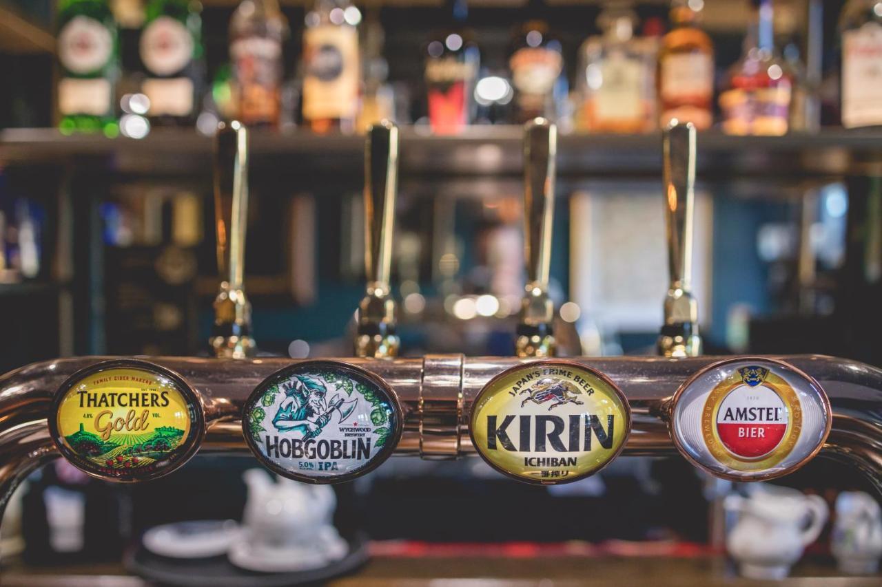 The Old Vicarage Hotel & Restaurant 브리지워터 외부 사진 Kirin Ichiban on a beer tap